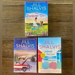 3 Book Bundle Contemporary Romance Jill Shalvis Novel Paperback Lot of Three